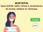 Master Online in Specialista nella tutela e assistenza di donne vittime di violenza