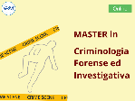 Master Online in Crimininologia  Forense e Investigativa